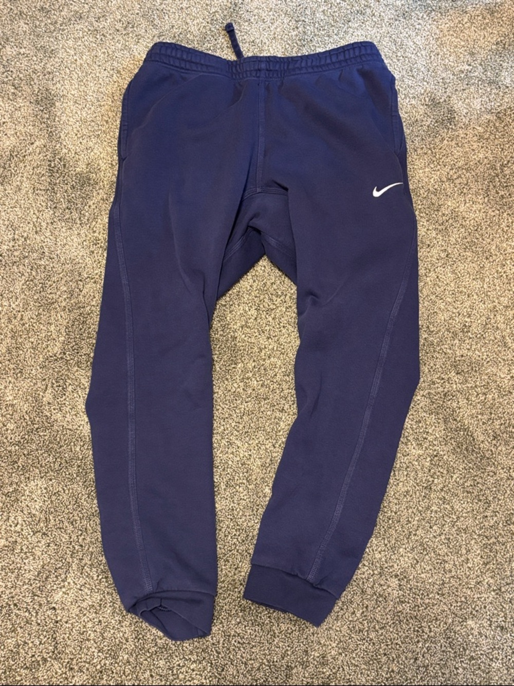 Nike  Navy Fleece Jogger Sweatpants Adult M